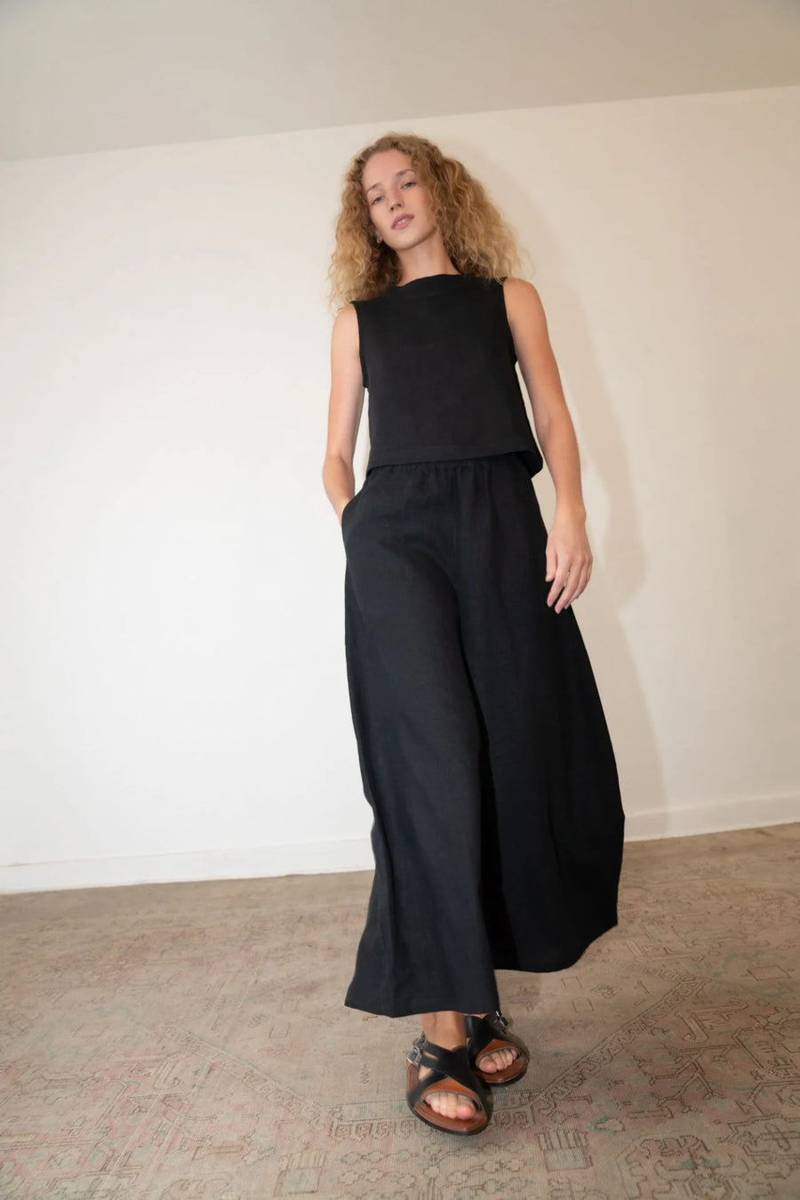 Kono Pant - Washed Black