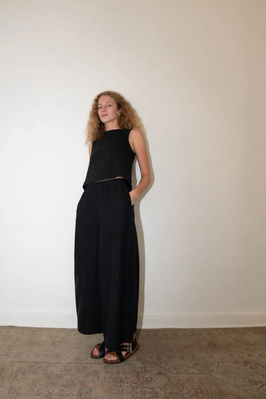 Kono Pant - Washed Black