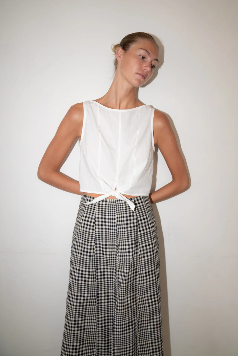 Claude Top - White