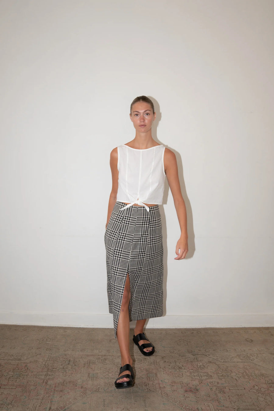 Claude Top - White