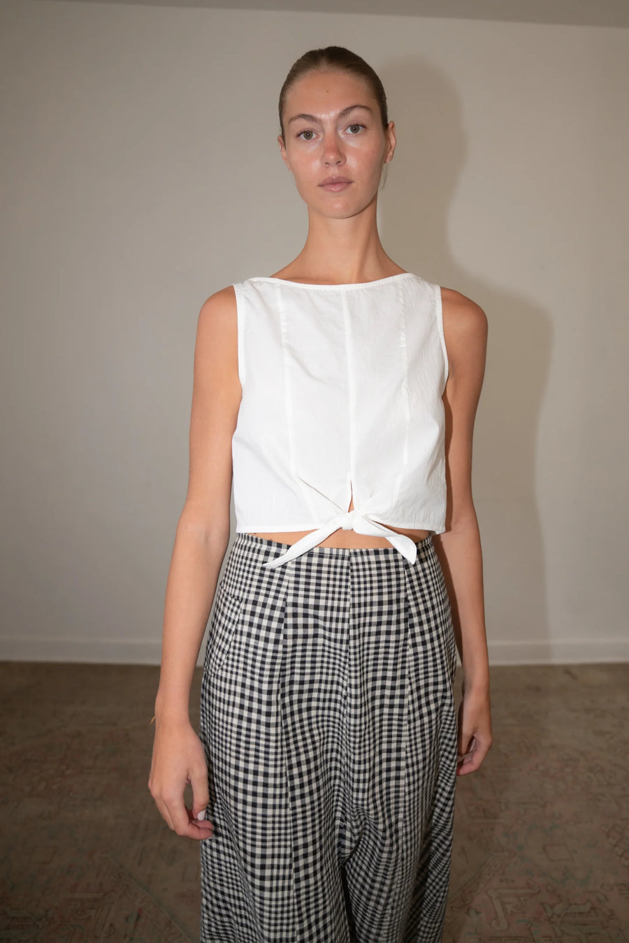 Claude Top - White