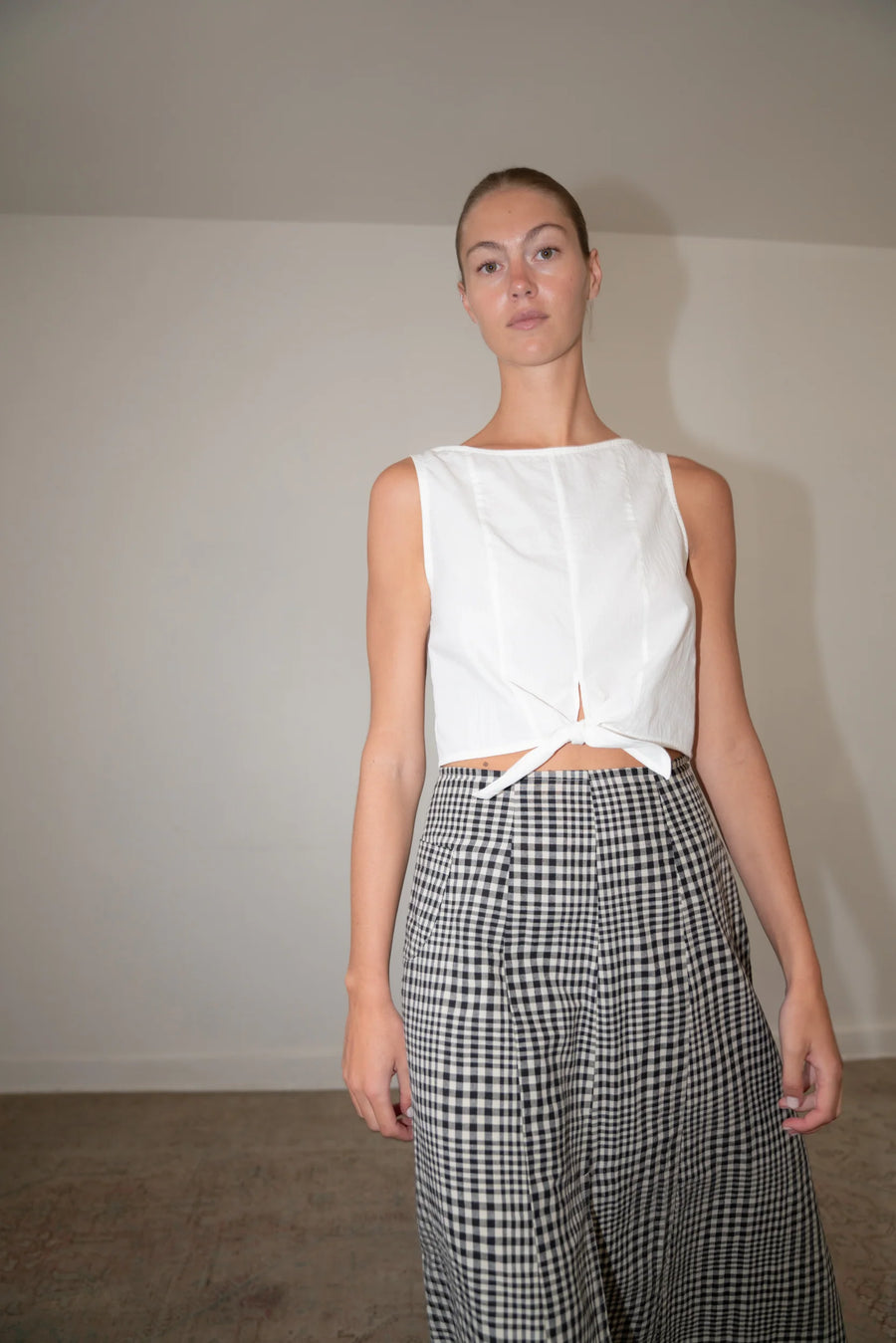 Claude Top - White