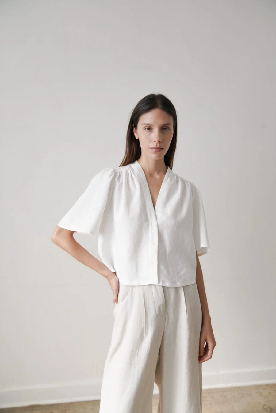 Ceci Top - White