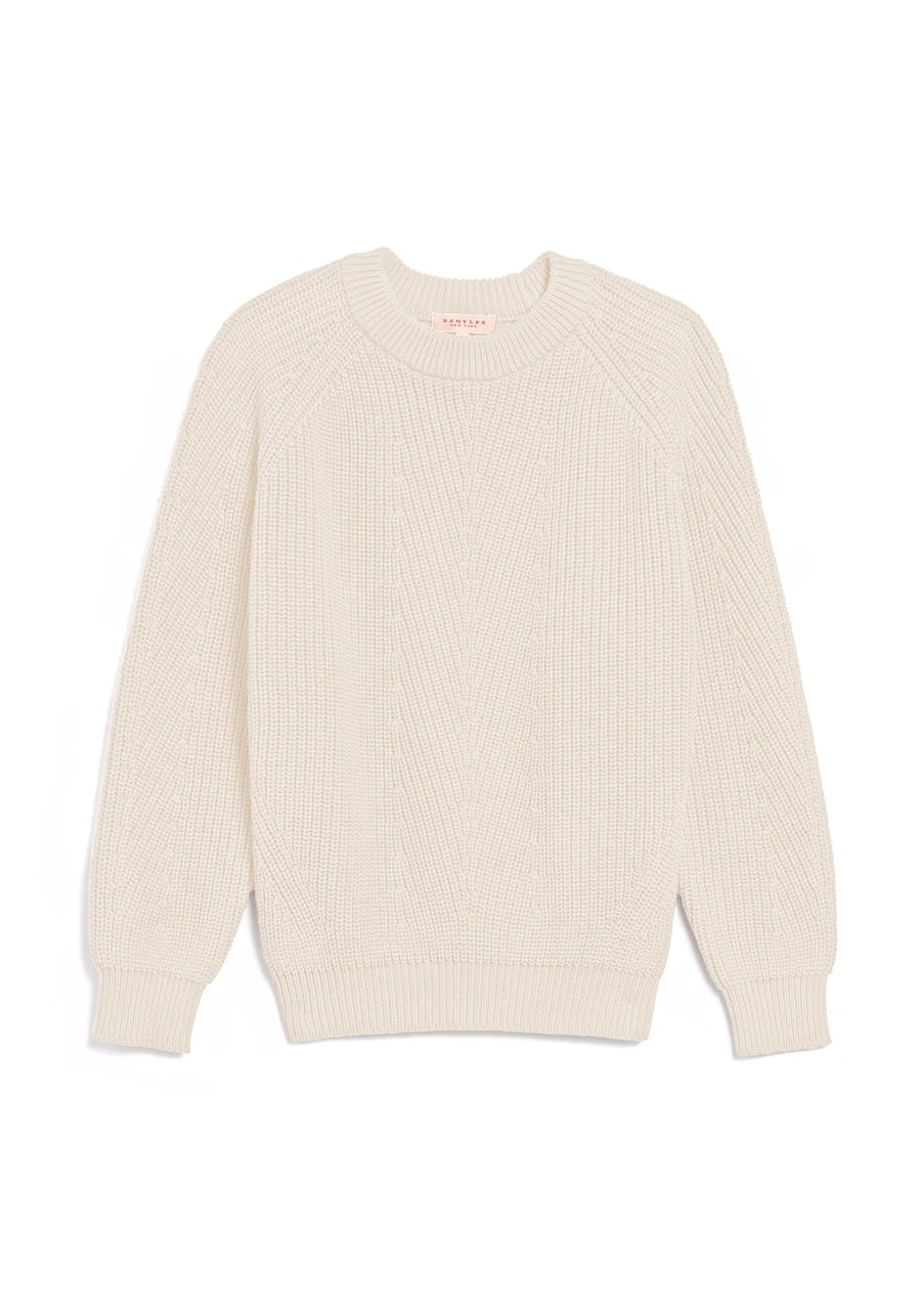 Chelsea Organic Cotton Sweater - Natural