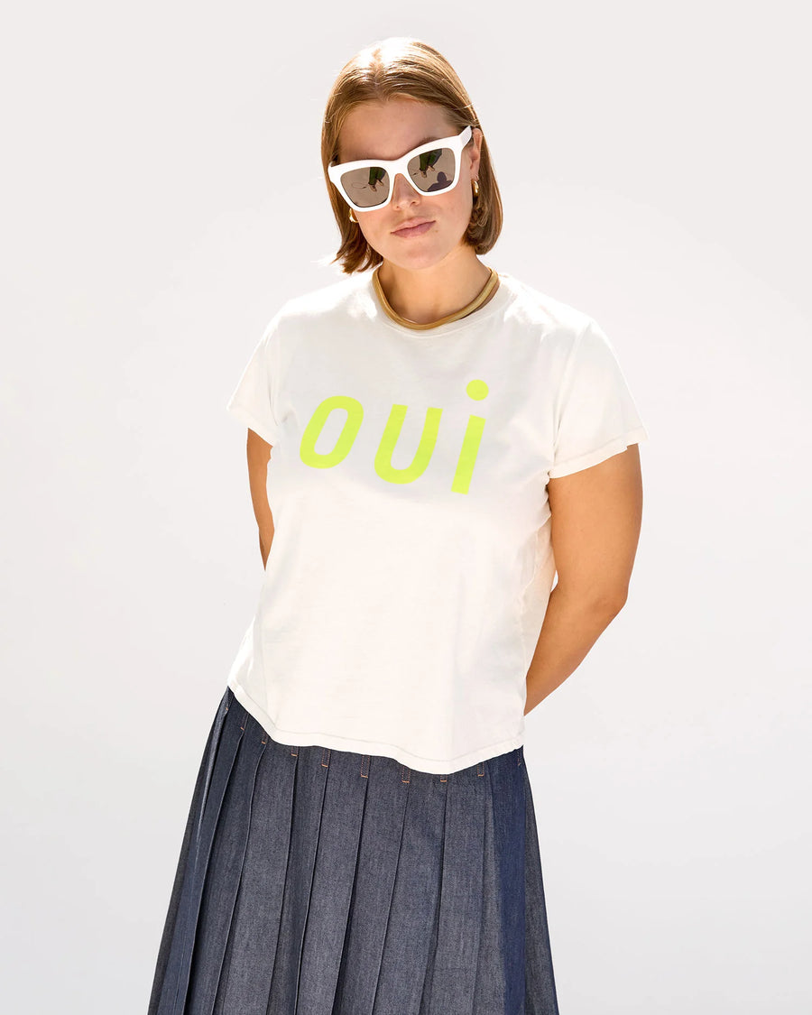 Classic Tee - Oui - Cream