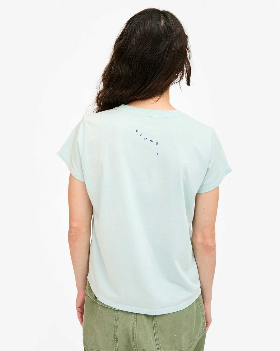 Classic Tee - Sky Blue w/ Grass Bon Vivant