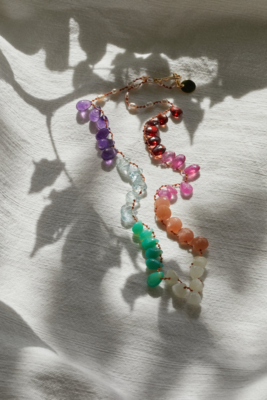 Rainbow Necklace - Multistone