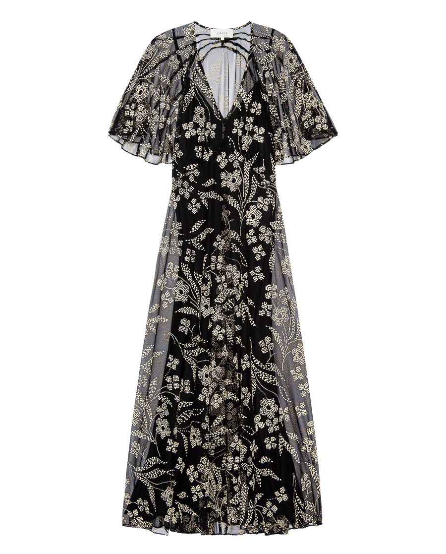 The Festal Dress - Brocade Floral