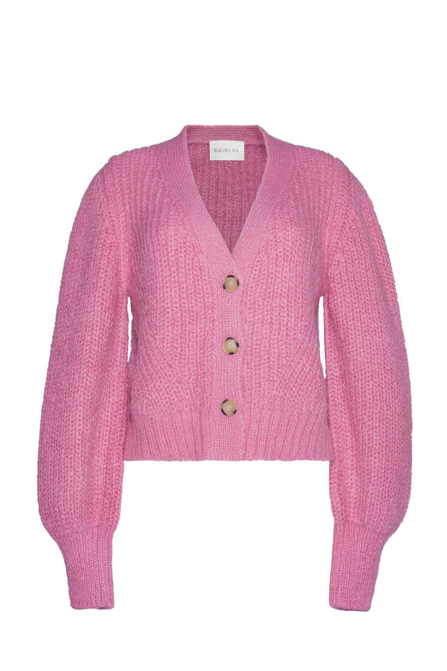 Sara Cardigan - Taffy Pink