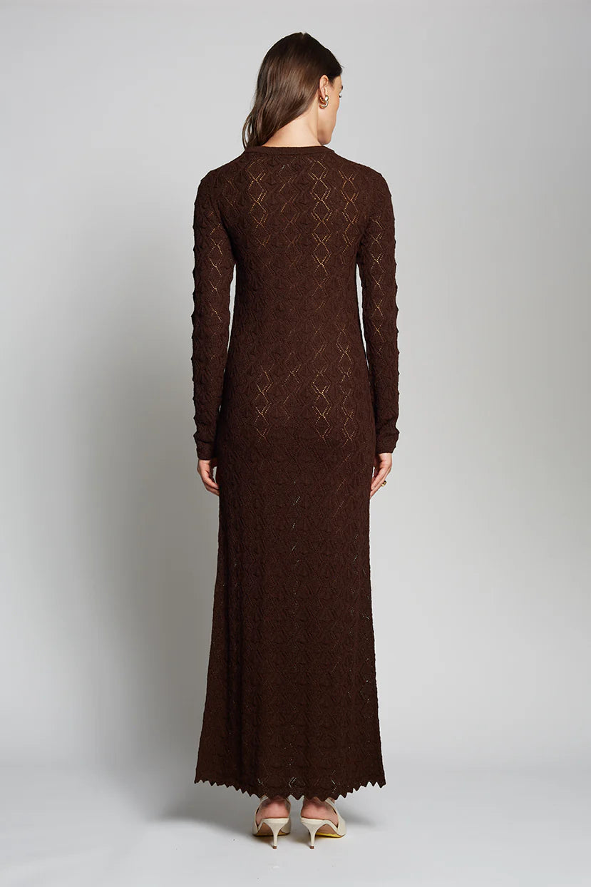 Aurela Dress - Espresso