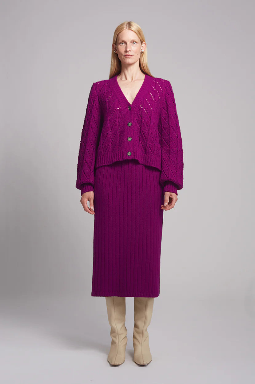 Maiyet Cardi - Magenta
