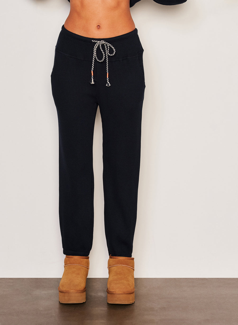 Seamed Sweatpant - Deep Navy