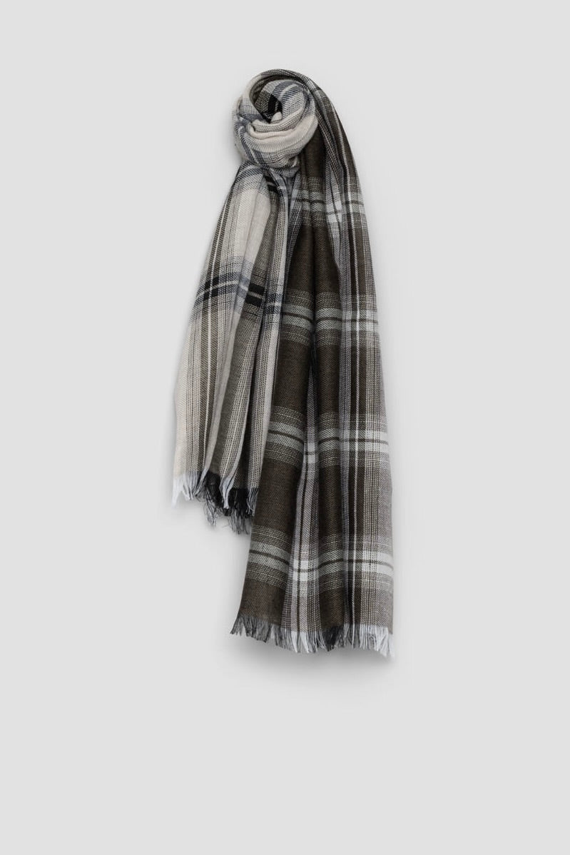 Fiji Hunter Scarf - Stone Bark