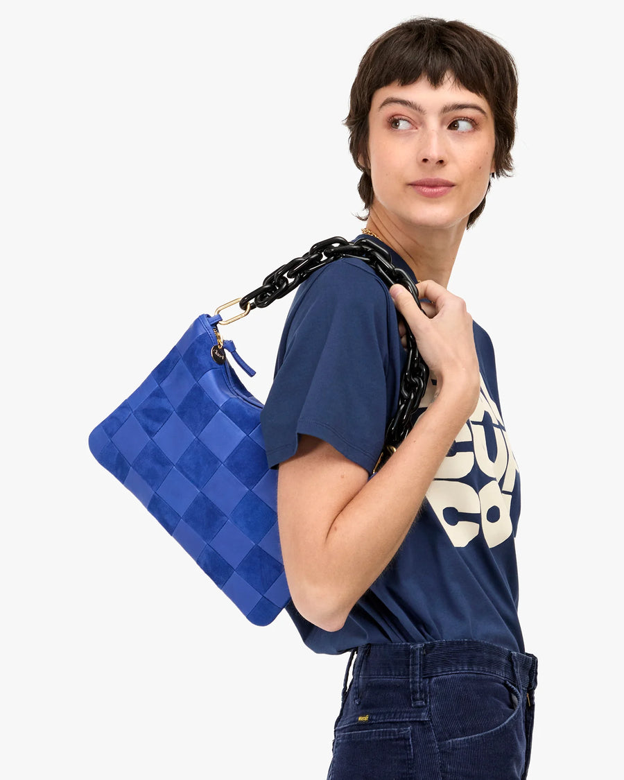 Flat Clutch with Tabs - Lagoon
