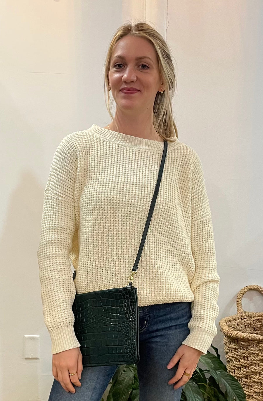 Daily Sweater - Ivory Organic
