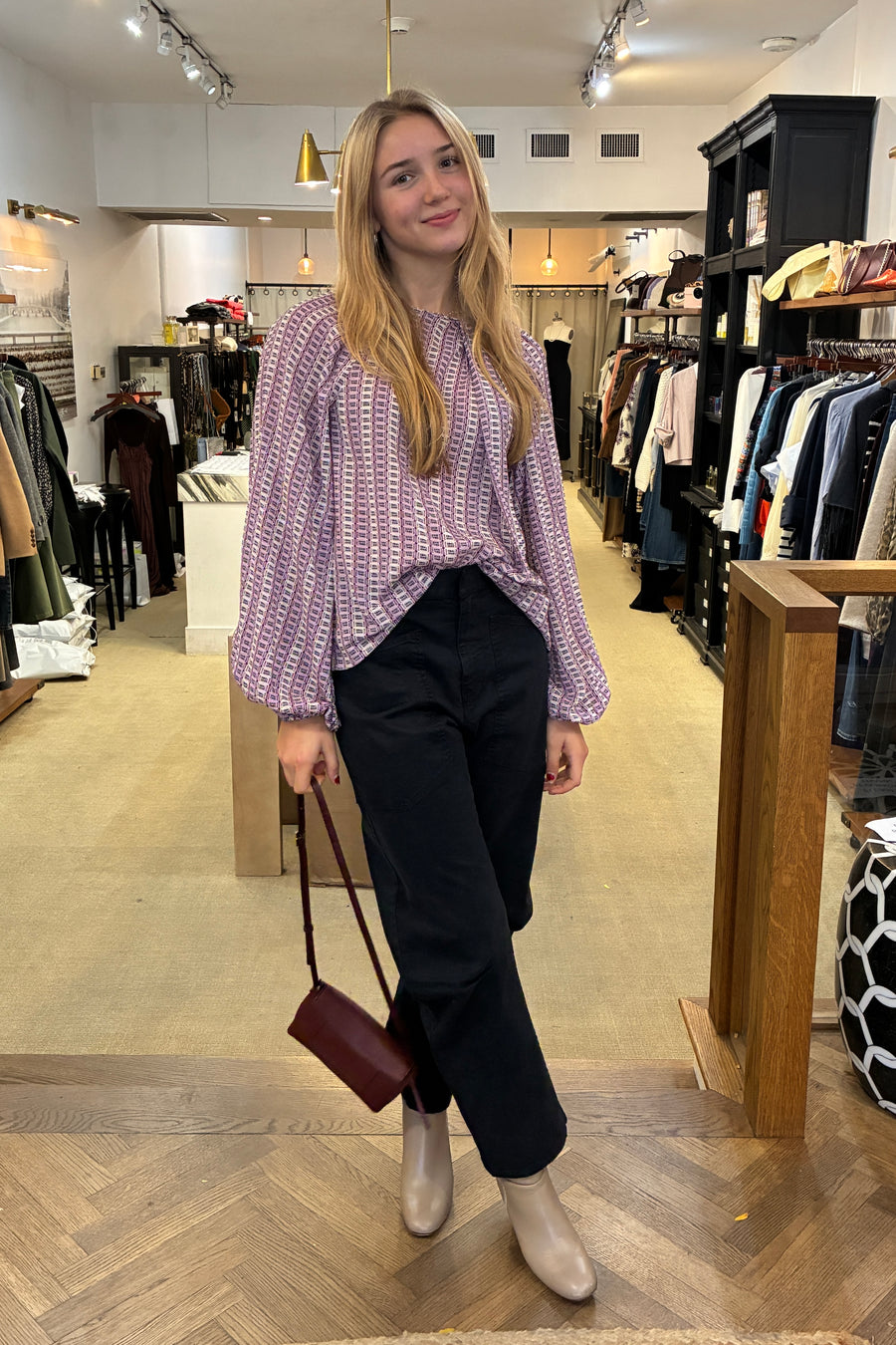Anaya Top - Lilac