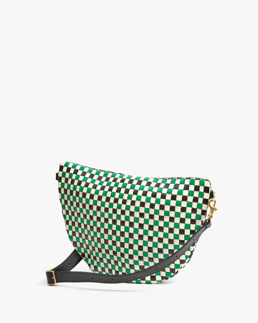 Grande Fanny - Green Apple Multi Woven Checker