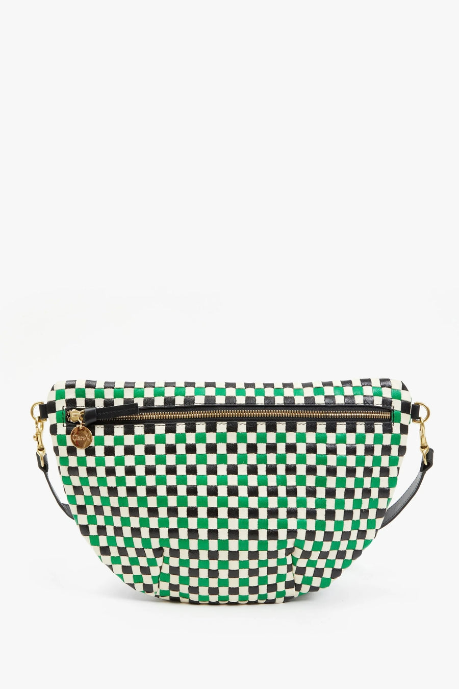 Grande Fanny - Green Apple Multi Woven Checker