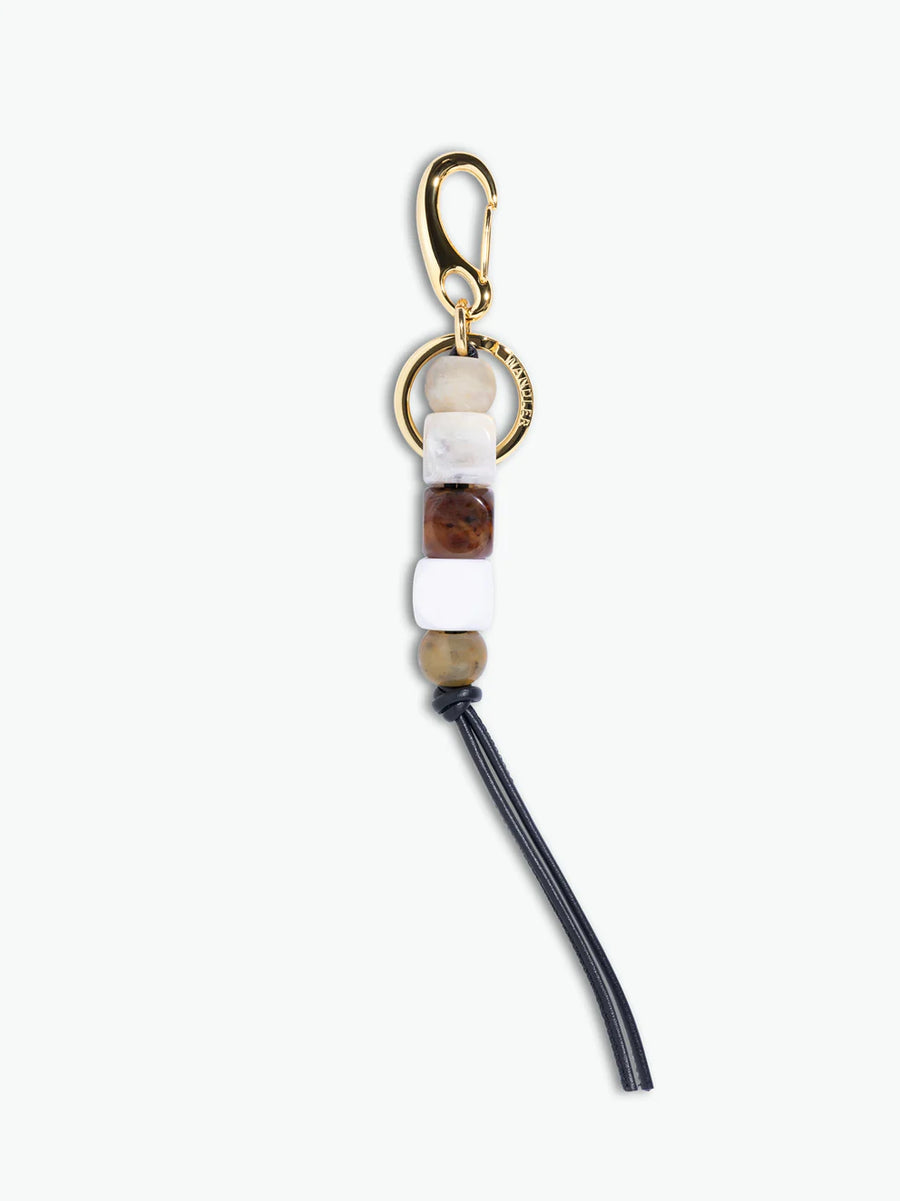Bag Charm Beads - Marble Mix