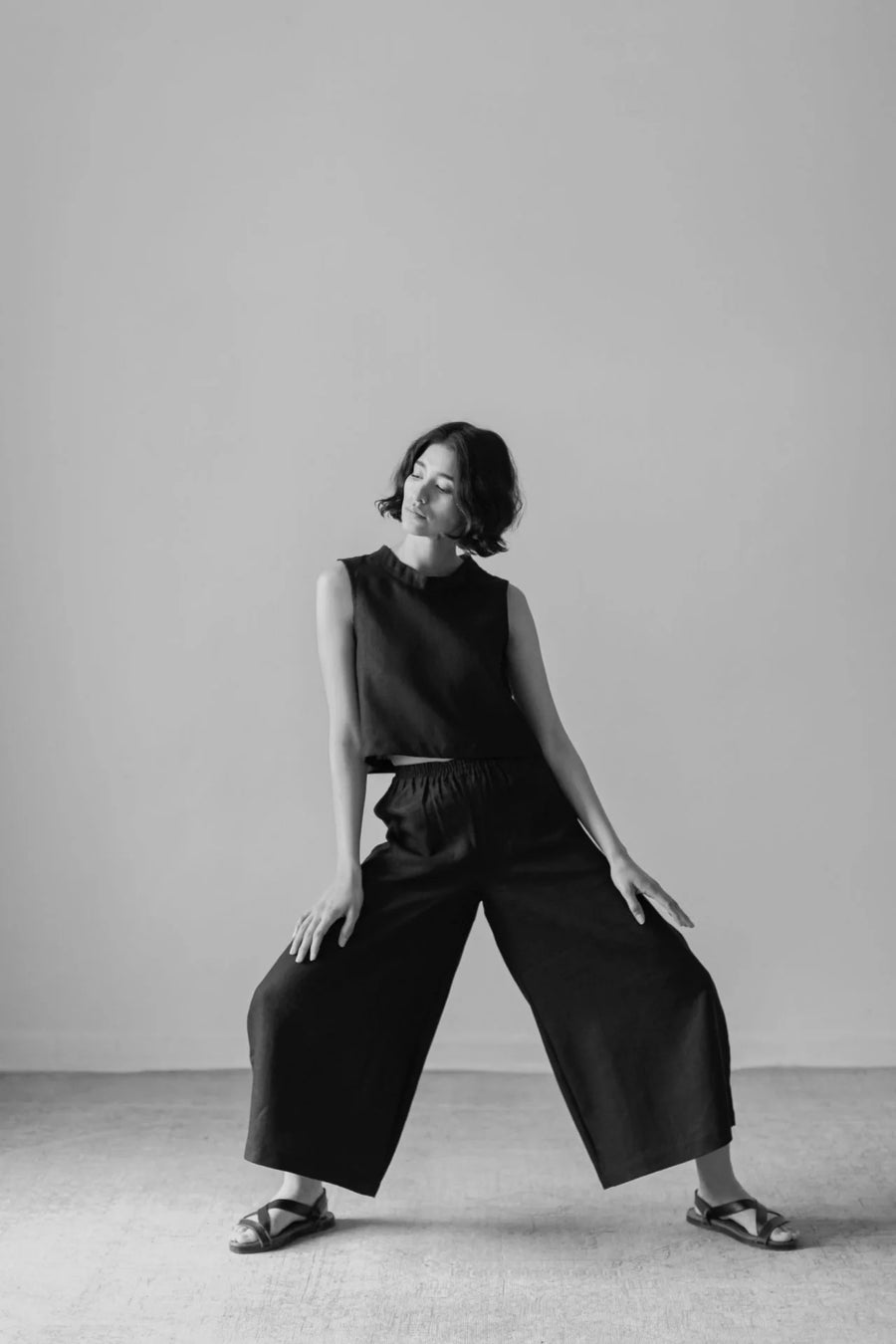 Kono Pant - Washed Black