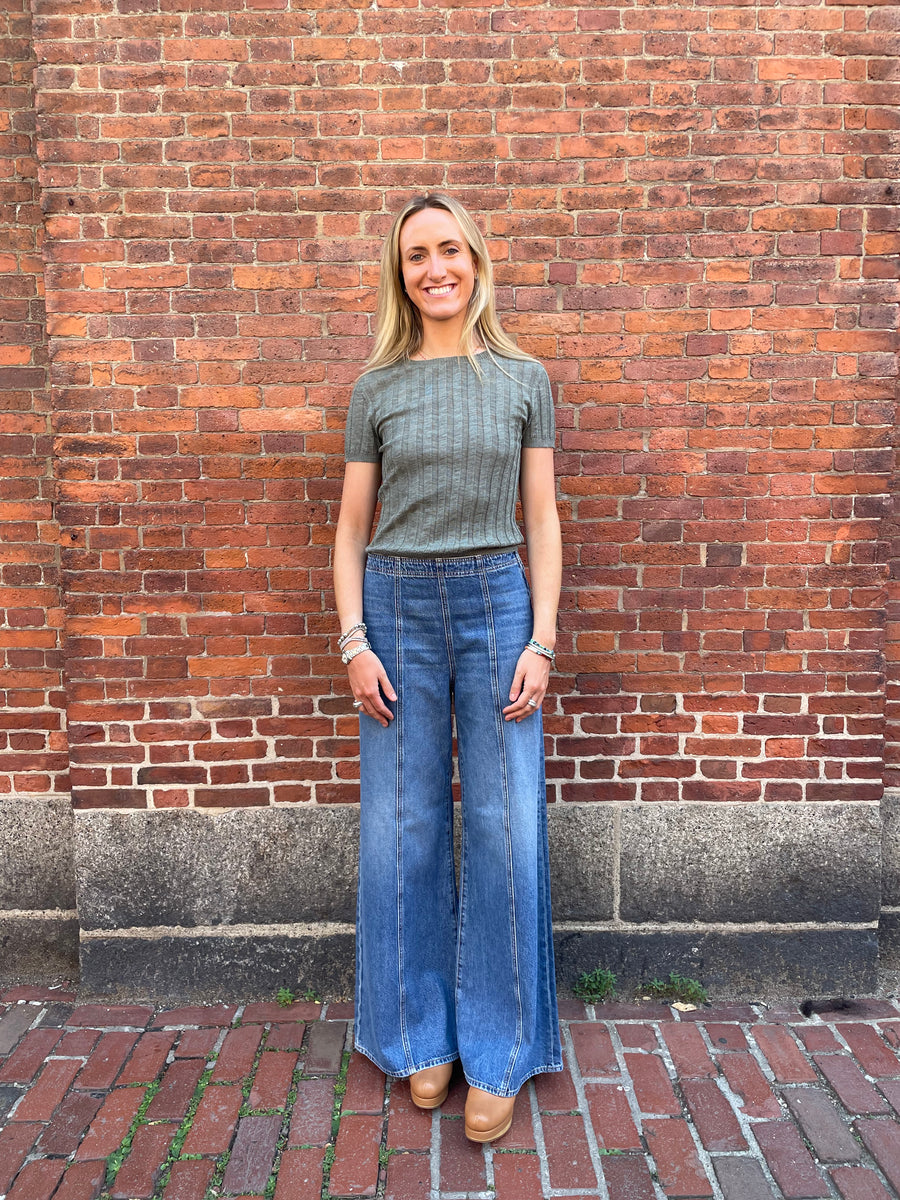 Keere Top - Chambray