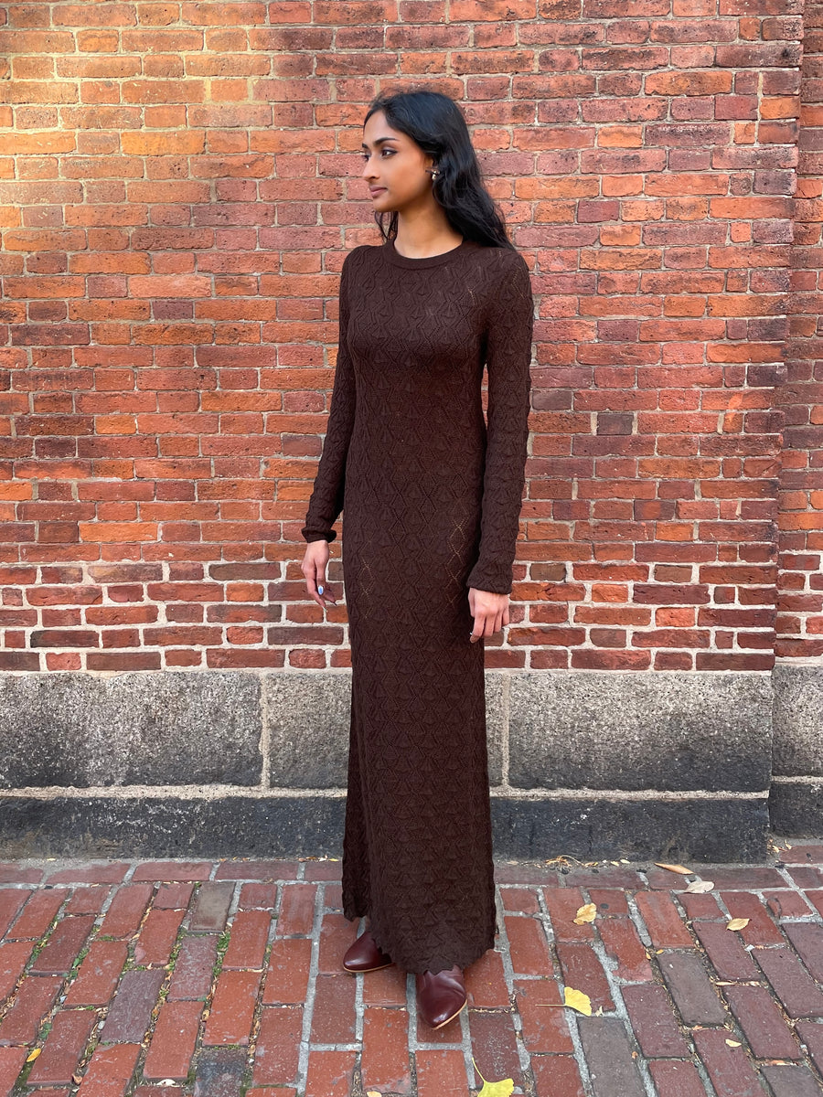 Aurela Dress - Espresso