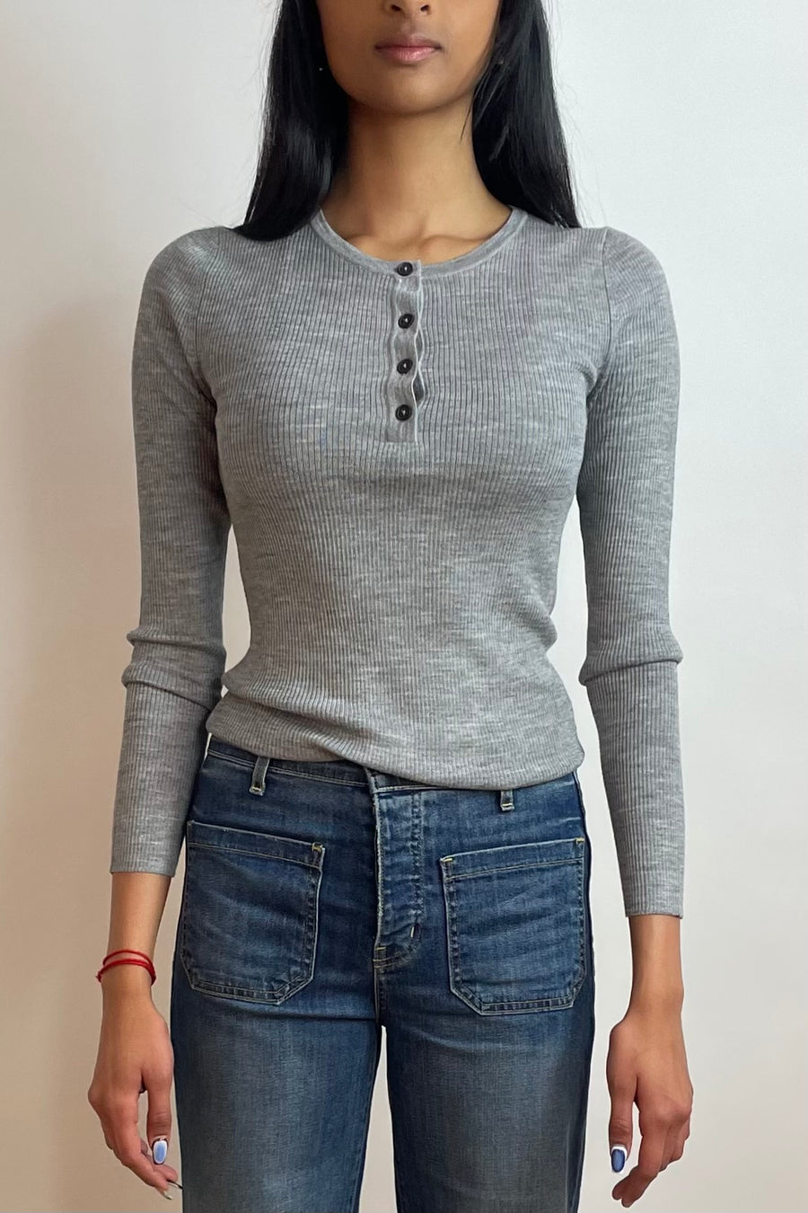 Klarise Henley Knit