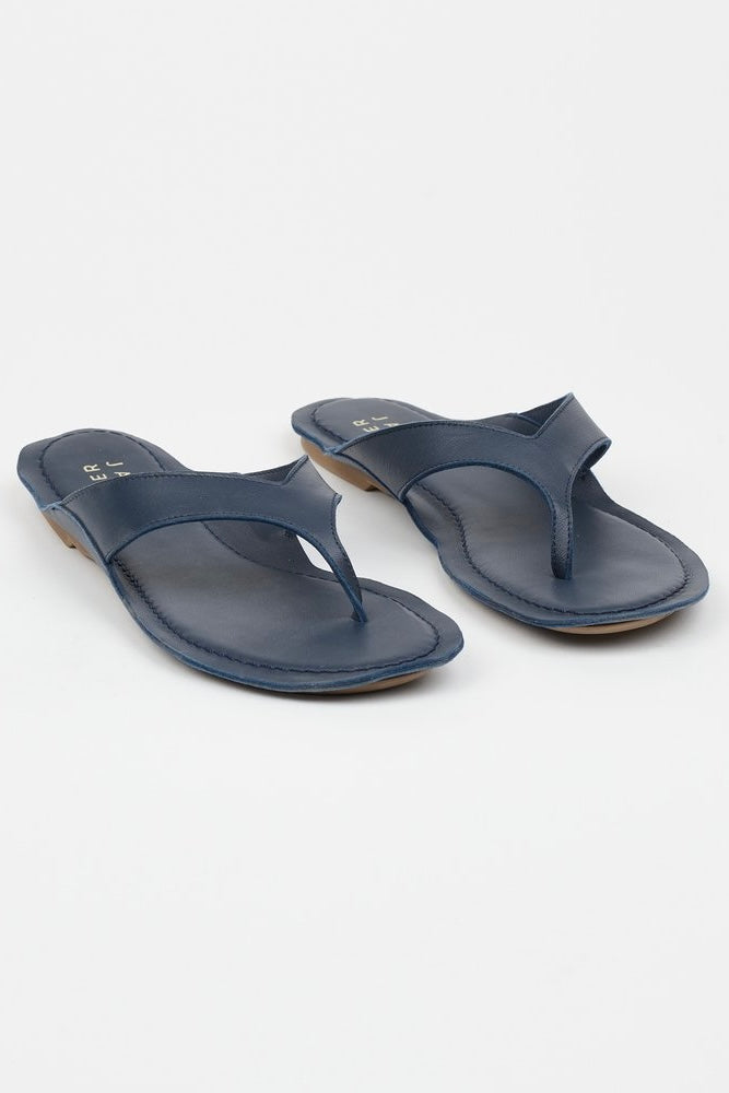 The San Diego Sandal - Navy