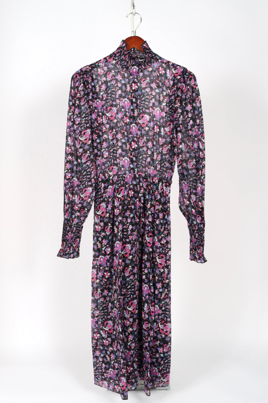 Galoa Dress - Midnight/Pink