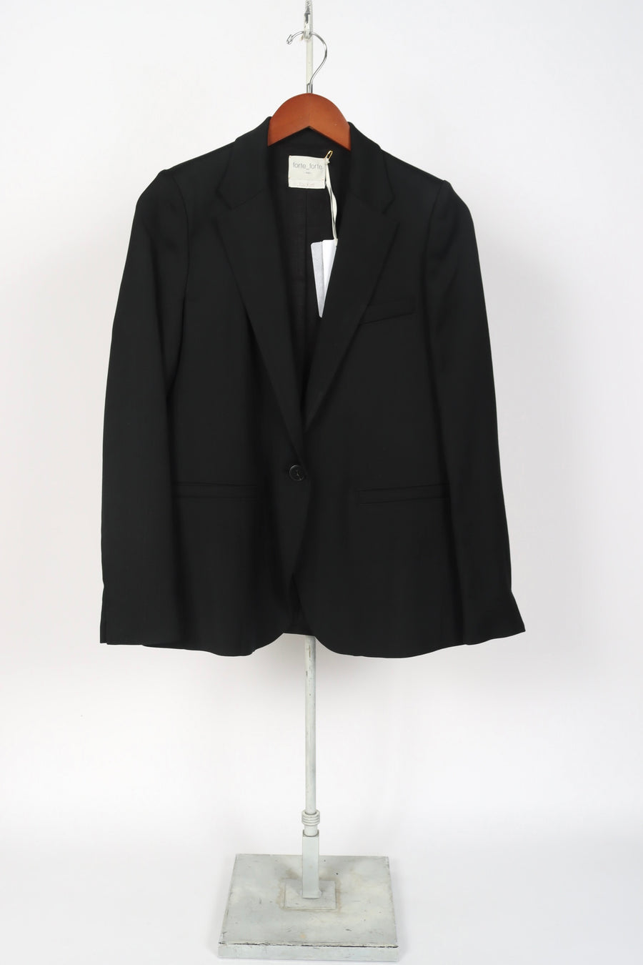 12016_My Jacket - Slubbed Viscose-Cotton Jacket - Nero