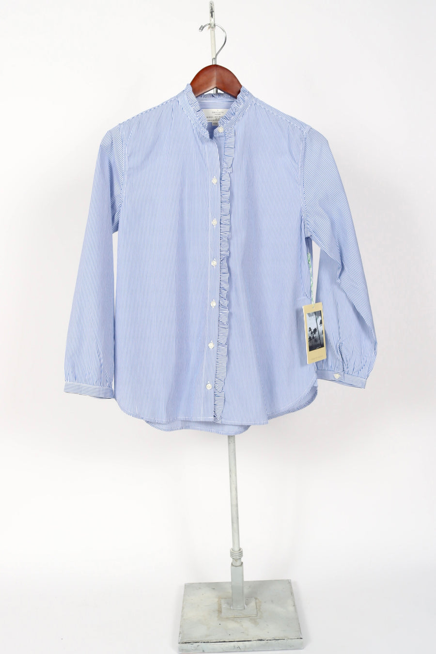 Helena Shirt - Blue/White Stripe