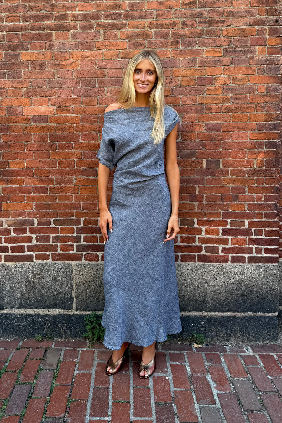 Lyas Dress - Heather Black