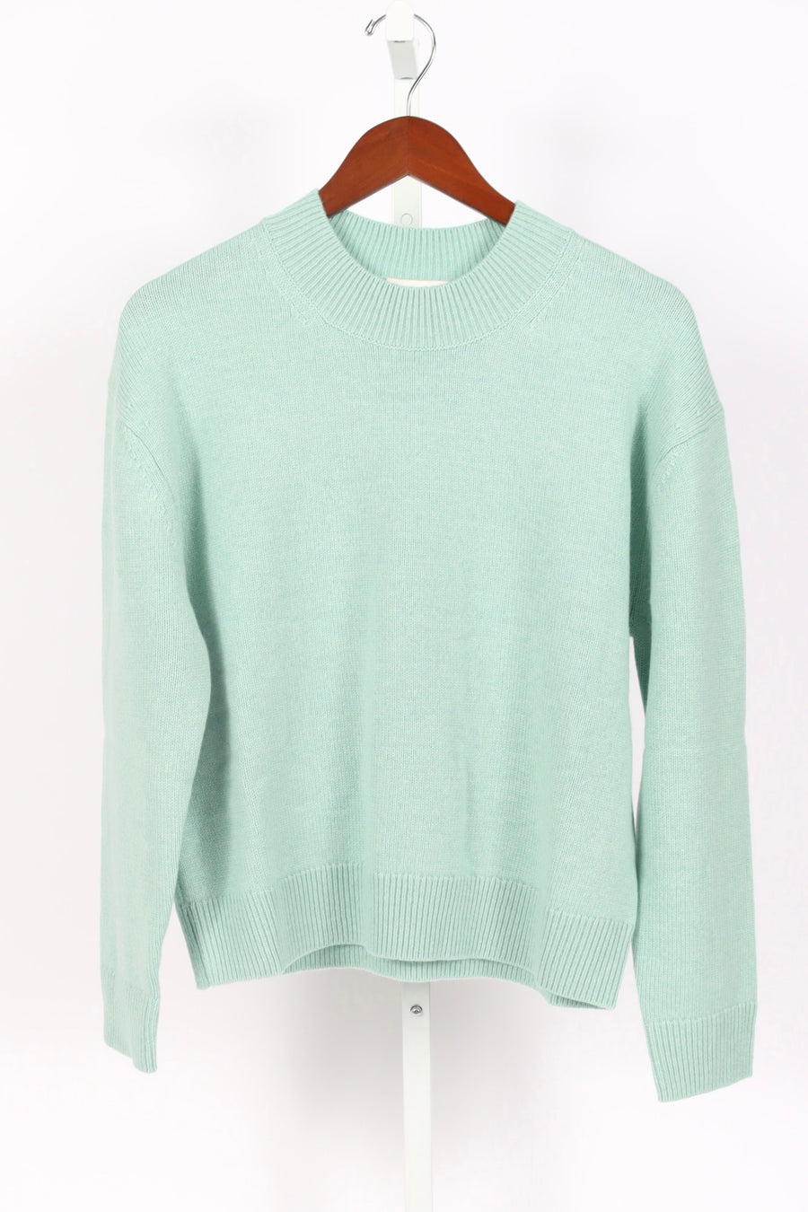 Boy Crew in Cashmere - Aqua