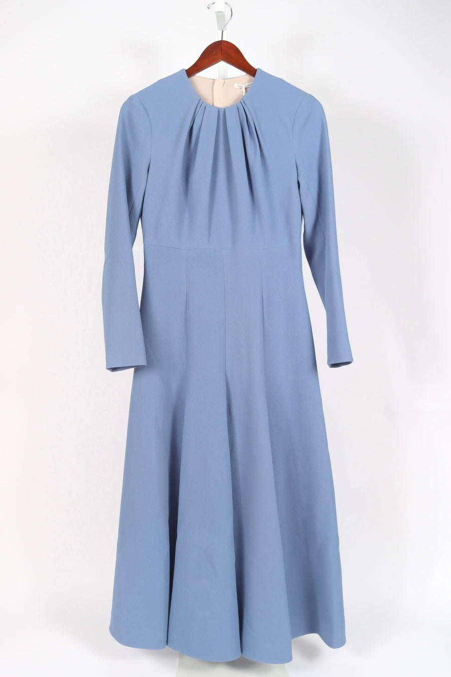 Belgium Dress - Indigo Double Crepe