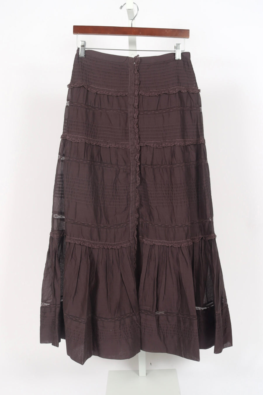 Gihane Skirt - Dark Plum