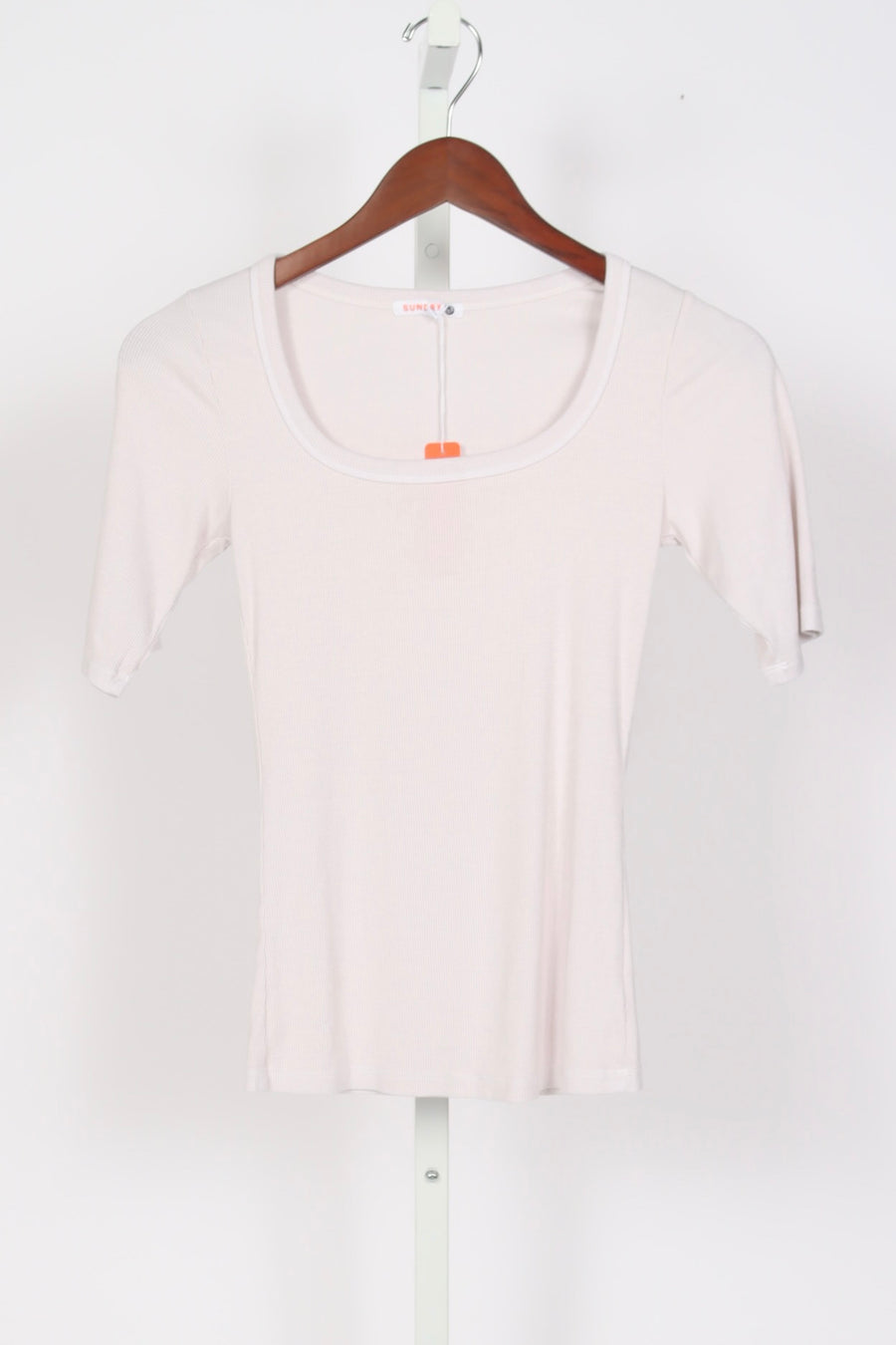 Square Neck Top - Oyster