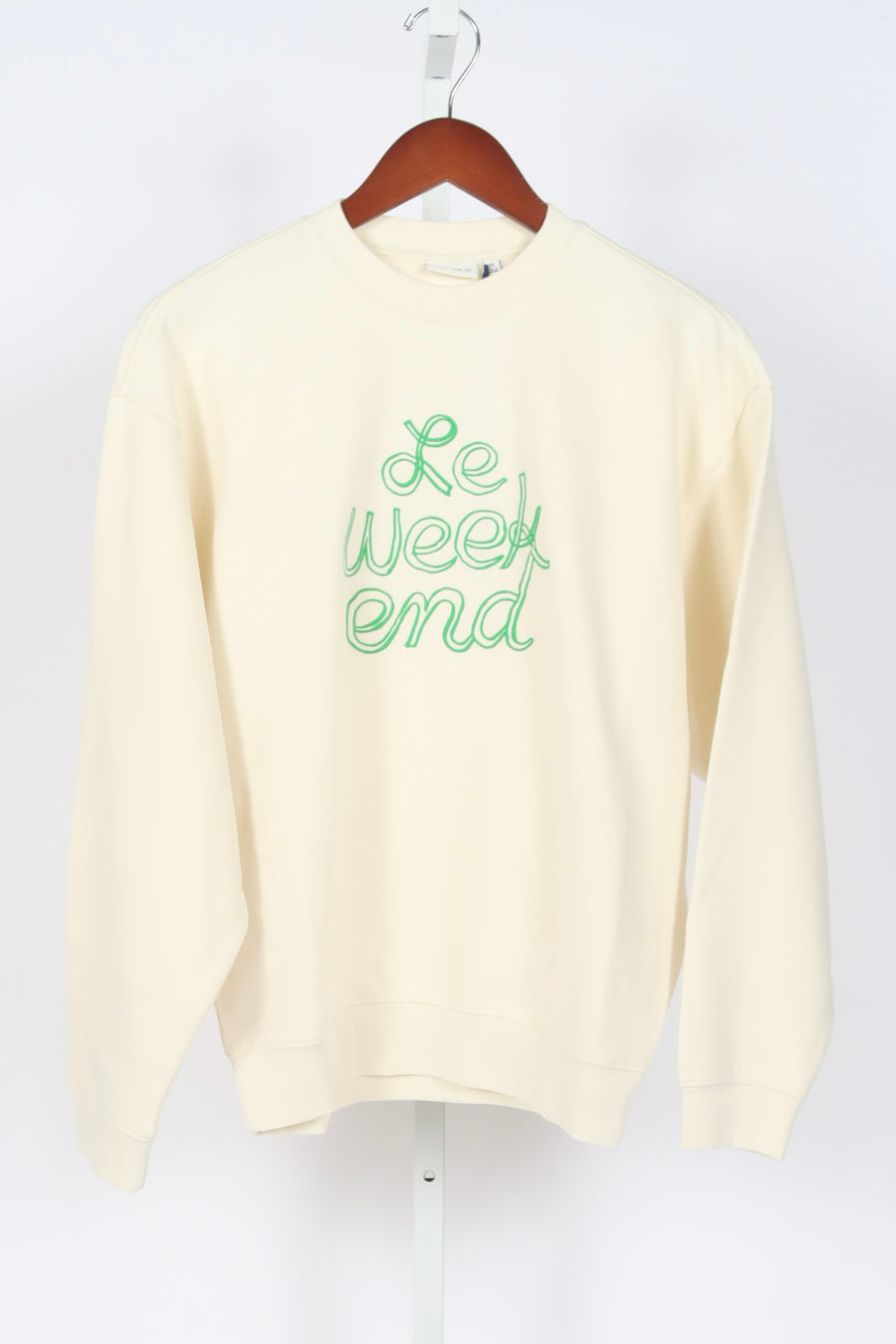 Oversized Sweatshirt - Le Weekend - Cream