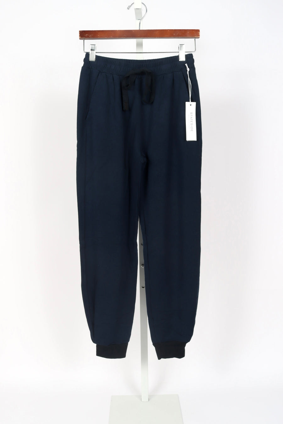 Softest Fleece Pleated Hem Jogger - New Navy