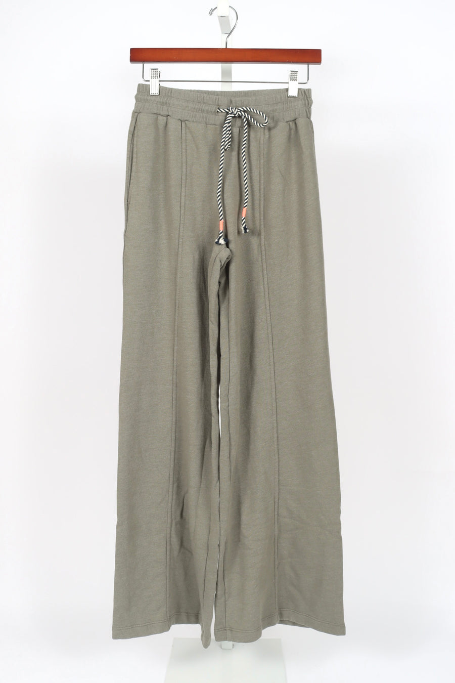 Seamed Wide Leg Pant - Fern