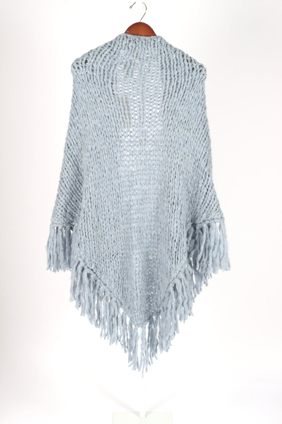 The Zoofka Shawl - Cashmere - Chambray