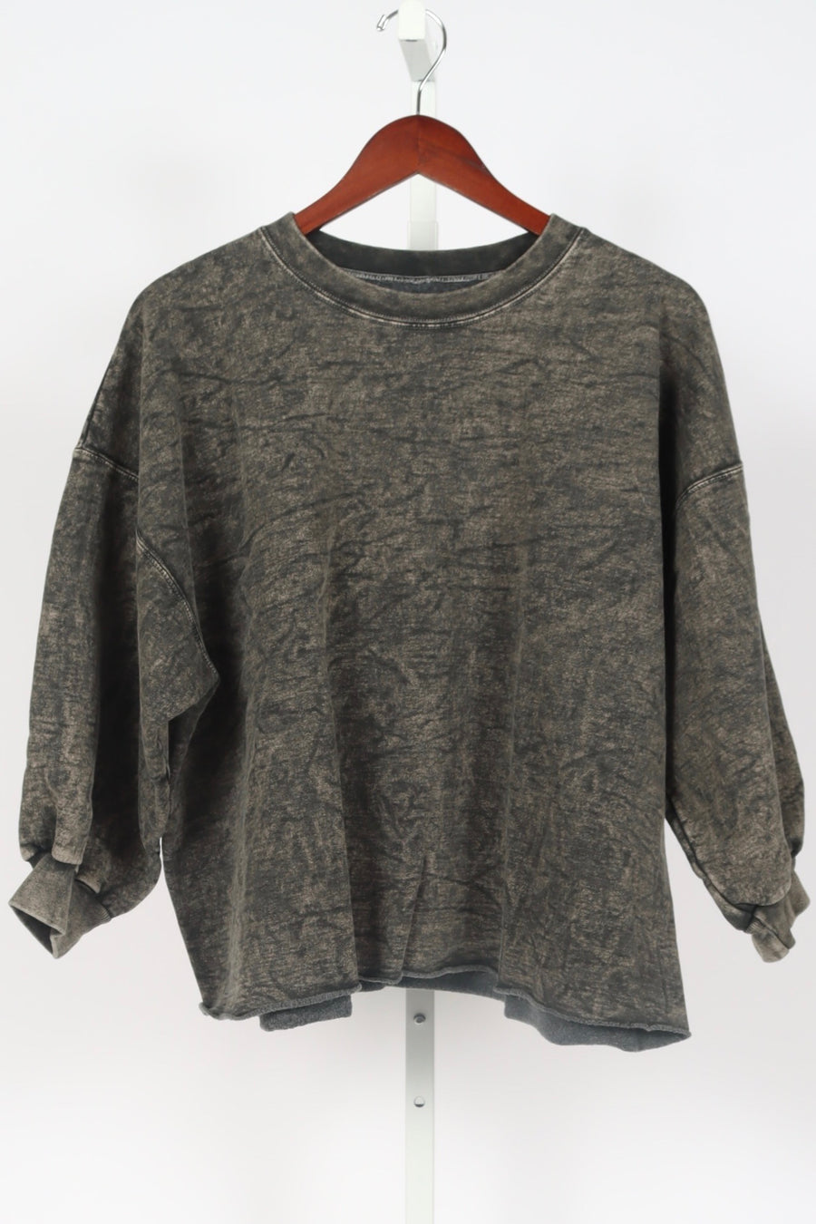 Fond Sweatshirt - Acid Sweat - Smoky Hazelnut