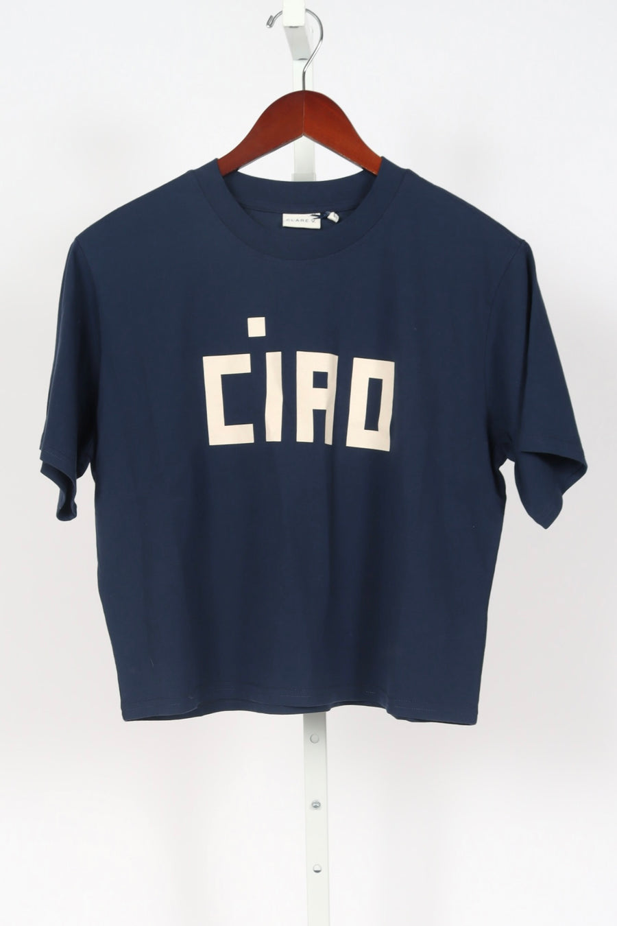 Le Carré Tee - Navy w/ Cream Block Ciao