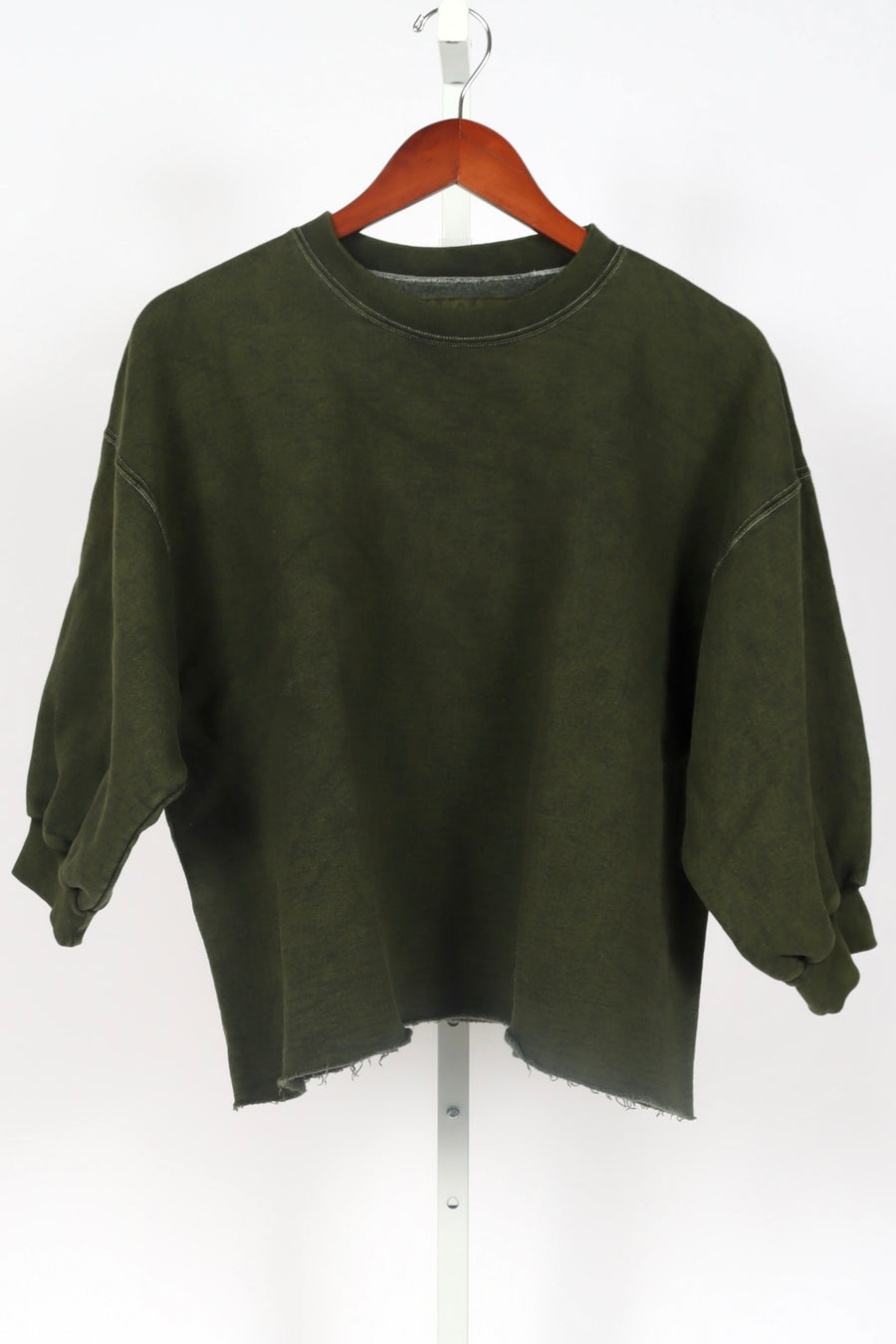 Fond Sweatshirt - Acid Sweat - Olive