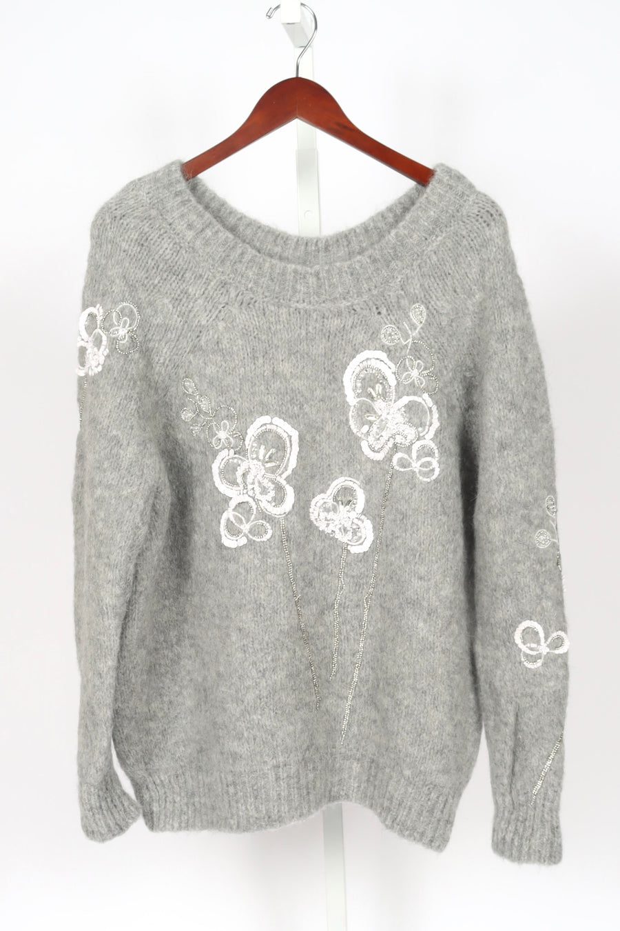 Pull Orchidea - Orchid Jewels - Light Grey Melange