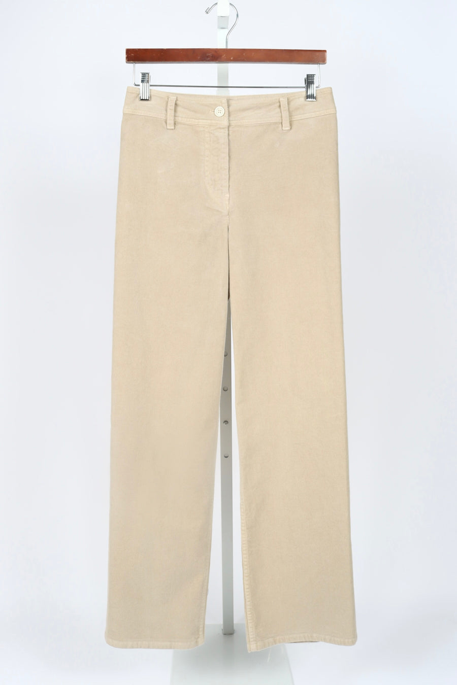 Megan Pant - Corduroy - Ecru