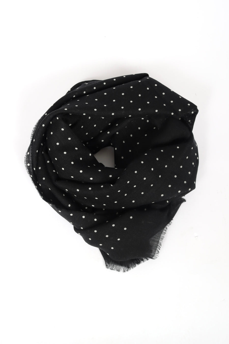 Wispy Hanover Scarf - Black White