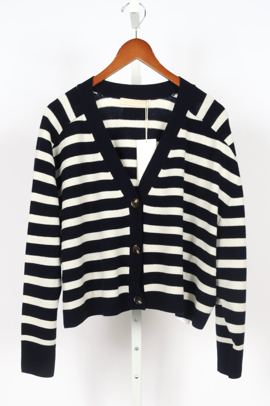 Emmanuelle Cardigan - Marine/Ecru