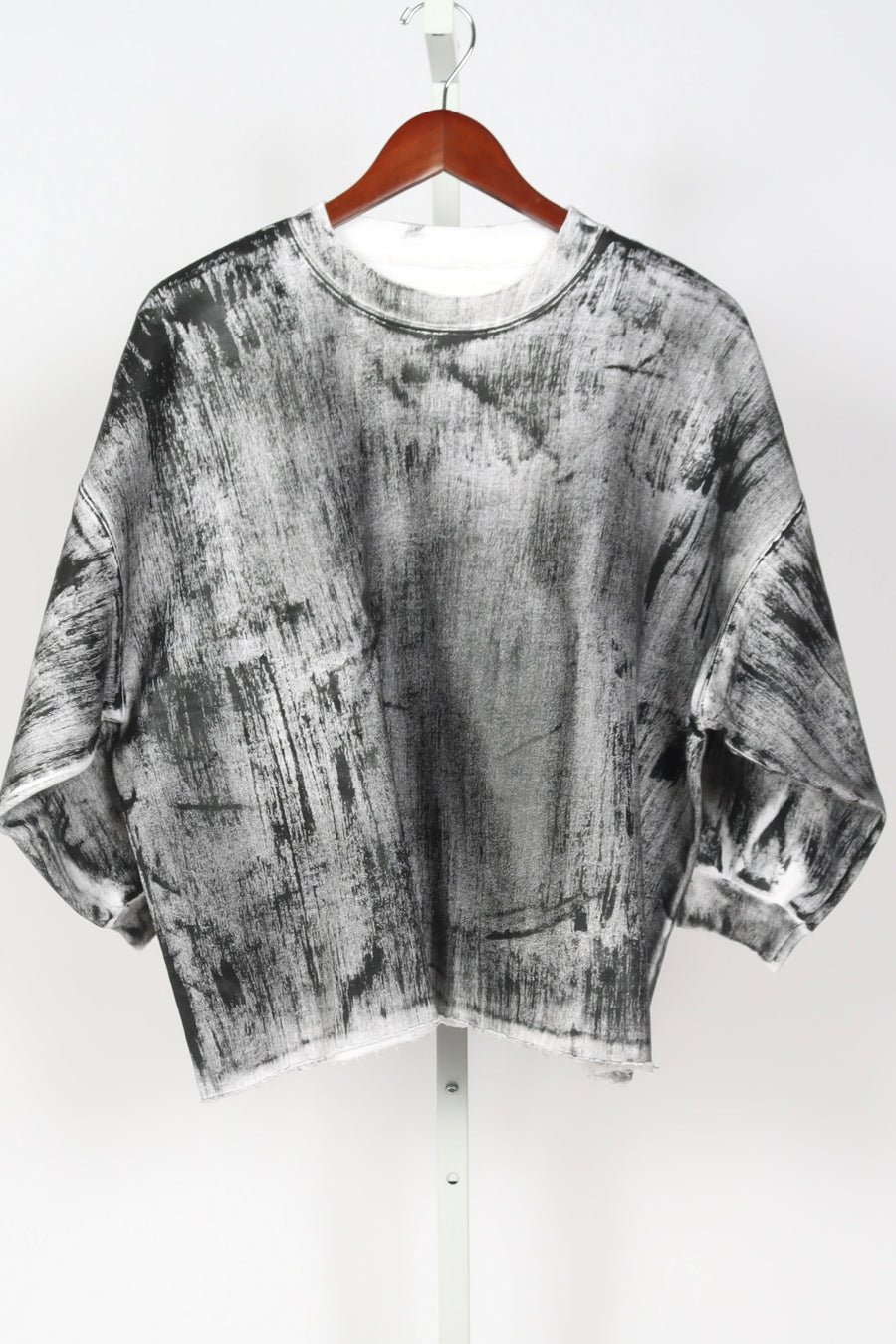 Fond Sweatshirt - Black Brused