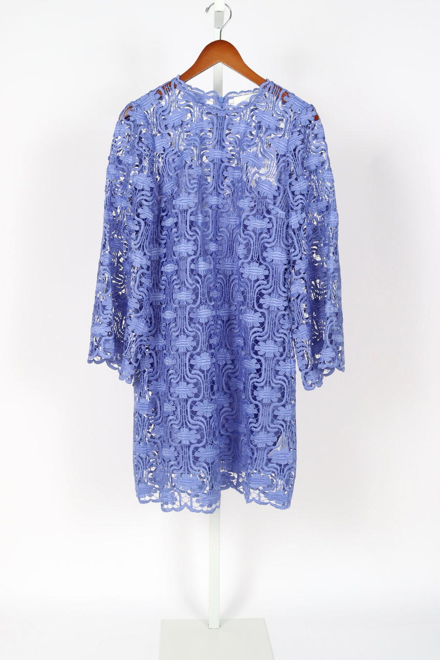 Maxine Lace Tunic Dress - Cornflower