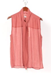 V-Neck Hardware One-Piece Swimsuit